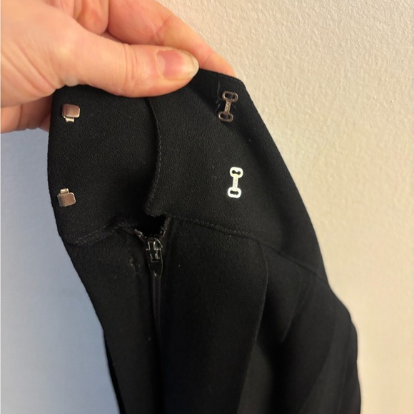 Vintage Christian Dior Separates - Black A-Line Pleated Skirt, Size 8. USA made - Picture 5 of 5